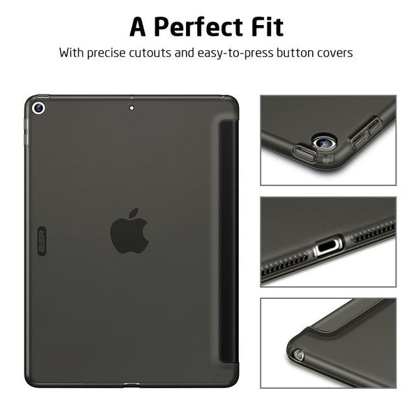 Чохол ESR для Apple iPad 10.2 Rebound Slim, Jelly Black (3C02190570201) 96628 фото
