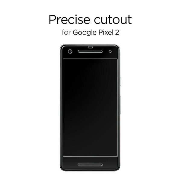 Защитное стекло Spigen для Google Pixel 2 Glas.tR Slim Full Cover, Black (F16GL23062) F16GL23062 фото