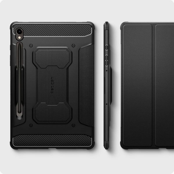Чохол Spigen для Samsung Galaxy Tab S9 (11") - Rugged Armor PRO, Black (ACS06540) ACS06540 фото