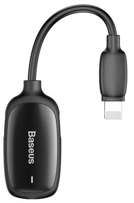 Адаптер Baseus L51 3-in-1 iP Male to Dual iP & 3.5mm Female, Black (CALL51-01) CALL51-01 фото