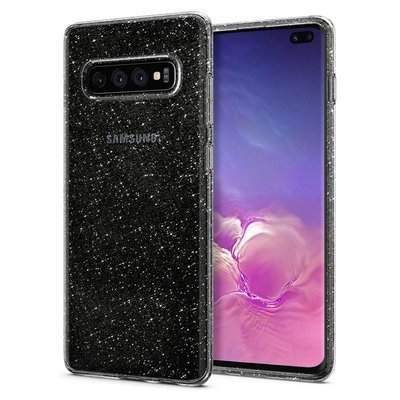 Чехол Spigen для Samsung Galaxy S10 Plus Liquid Crystal Glitter, Crystal Quartz (606CS25762) 606CS25762 фото