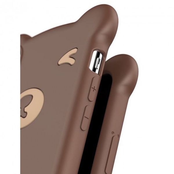 Чохол Baseus для iPhone XR Bear Silicone Case, Brown (WIAPIPH61-BE08) WIAPIPH61-BE08 фото