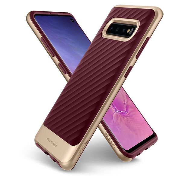 Чохол Spigen для Samsung Galaxy S10 - Neo Hybrid (Пошкоджена упаковка), Burgundy (605CS25810) 605CS25810 фото