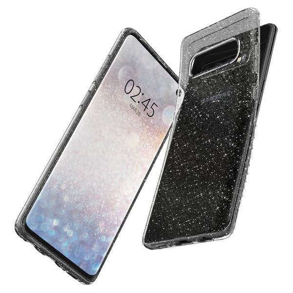 Чохол Spigen для Samsung Galaxy S10 Plus Liquid Crystal Glitter, Crystal Quartz (606CS25762) 606CS25762 фото