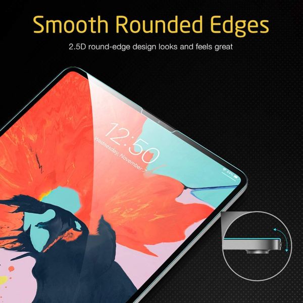 Захисне скло ESR для iPad Pro 12.9 (2021 | 2020 | 2018) Tempered Glass 1 шт, Clear (4894240069424) 69424 фото