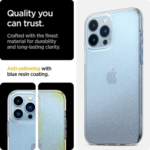 Чехол Spigen для iPhone 13 Pro Max - Liquid Crystal Glitter, Crystal Quartz (ACS03198) ACS03198 фото