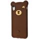 Чехол Baseus для iPhone XR Bear Silicone Case, Brown (WIAPIPH61-BE08) WIAPIPH61-BE08 фото 2
