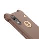 Чохол Baseus для iPhone XR Bear Silicone Case, Brown (WIAPIPH61-BE08) WIAPIPH61-BE08 фото 4