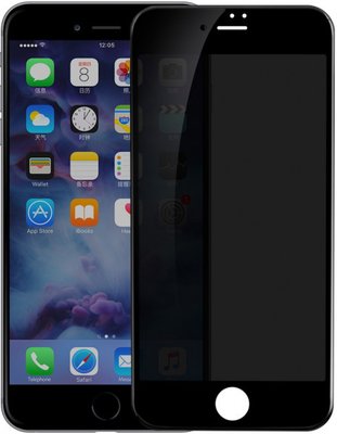 Захисне скло Baseus для iPhone 8/7 Plus Soft Edge Anti-Peeping, Black (SGAPIPH8P-TG01) 265950 фото