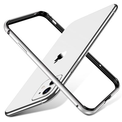 Бампер ESR для iPhone 11/ XR Crown Metal (Edge Guard), Silver (3C01186850102) 92095 фото
