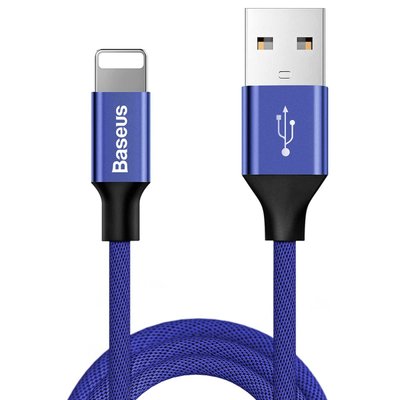 Кабель Baseus Yiven Cable USB Lightning 1.8m, Navy Blue (CALYW-A13) 249073 фото