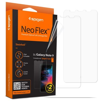 Защитная пленка Spigen для Samsung Note 9 Neo Flex, 2 шт (599FL24732) 599FL24732 фото