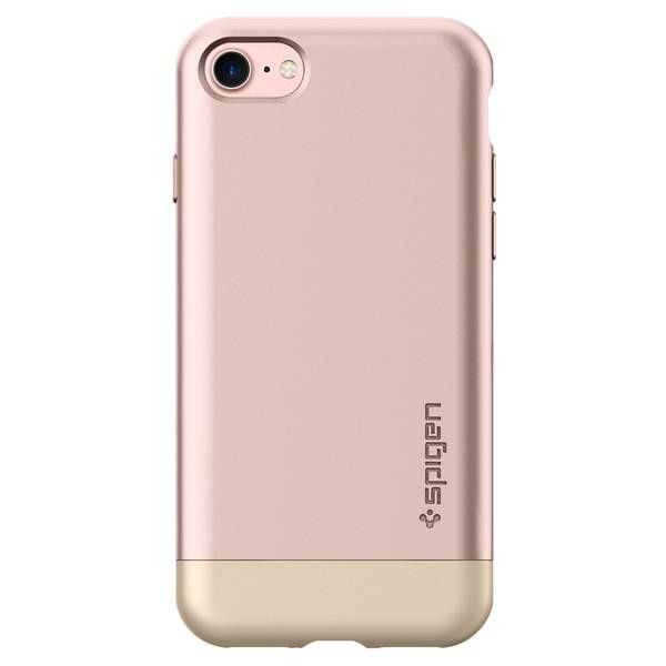 Чехол Spigen для iPhone SE 2022/ 2020/ 8/ 7, Style Armor, Rose Gold (042CS20517) 042CS20517 фото