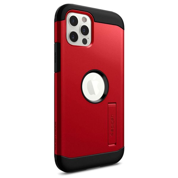 Чохол Spigen для iPhone 12 / iPhone 12 Pro (6.1") — Tough Armor, RED (ACS02253) ACS02253 фото