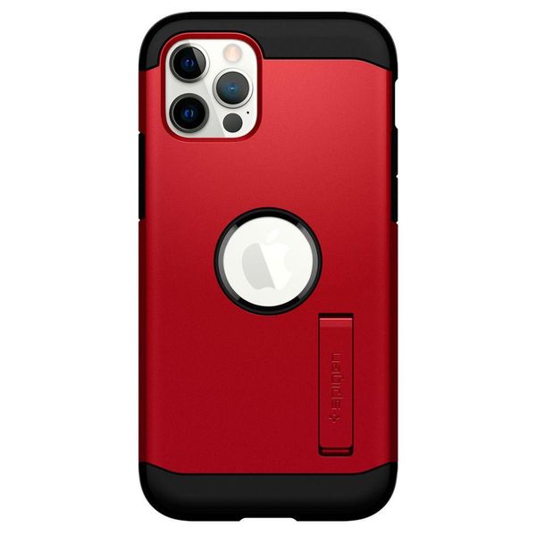 Чохол Spigen для iPhone 12 / iPhone 12 Pro (6.1") — Tough Armor, RED (ACS02253) ACS02253 фото