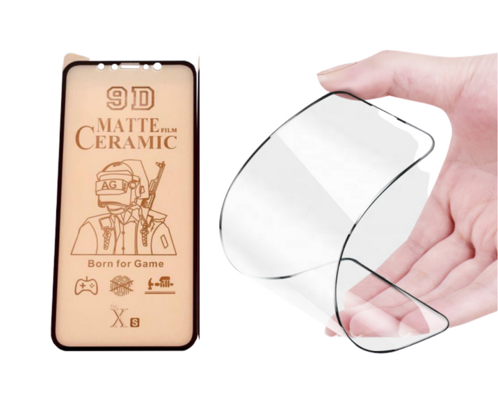 Захисне гнучке матове скло Ceramic Matte 3D Full Glue для iPhone 12 Mini 1541878748 фото