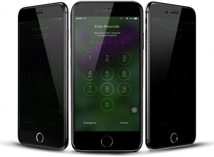 Захисне скло Baseus для iPhone 8/7 Plus Soft Edge Anti-Peeping, Black (SGAPIPH8P-TG01) 265950 фото