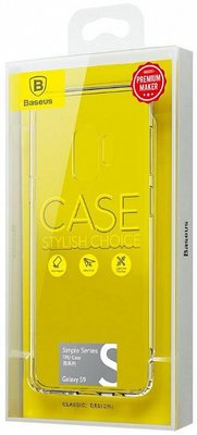 Чохол Baseus Simple Case для Samsung Galaxy S9, Transparent (ARSAS9-02) ARSAS9-02 фото