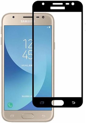 Защитное стекло Lion для Samsung Galaxy J3 2017 (J330) 3D Perfect Protection Full Glue, Black 1126396321 фото