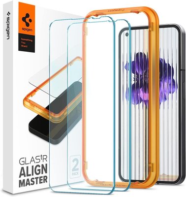 Защитное стекло Spigen для Nothing Phone 1 - ALIGNmaster (2 шт), Clear (AGL05447) AGL05447 фото
