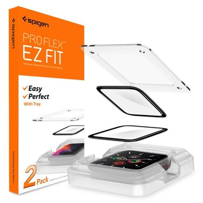 Защитное стекло Spigen для Apple Watch (40mm), EZ FiT, Pro Flex (упаковка 2шт), (AFL01219) AFL01219 фото