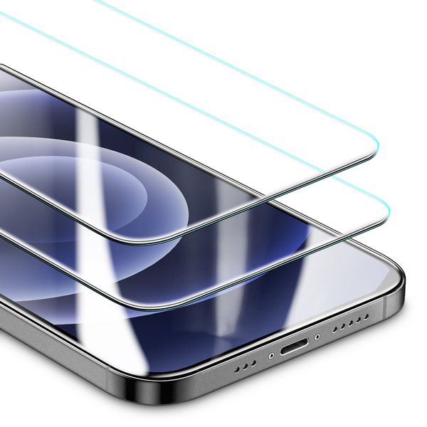 Захисне скло ESR для iPhone 12 / 12 Pro Screen Shield, 2 шт (3C03201420101) 122501 фото
