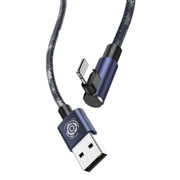 Кабель USB Baseus Camouflage mobile game to Lightning 2m, Blue (CALMC-B03) CALMC-B03 фото