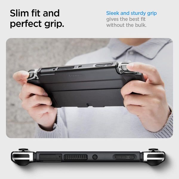 Чохол Spigen для Nintendo Switch OLED - Thin Fit, Black (ACS04239) ACS04239 фото