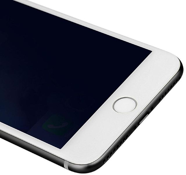 Захисне скло Baseus для iPhone 8/7 Plus Soft Edge Anti-Peeping, White (SGAPIPH8P-TG02) 265967 фото