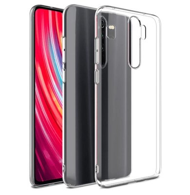 Чехол Ou Case для Xiaomi Redmi Note 8 Pro Unique Skid Silicone, Transparent 1202591284 фото
