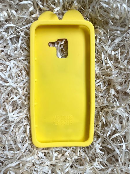 Силіконовий чохол Джуді Хопс для Samsung A8 (2018), Yellow 1582540916 фото