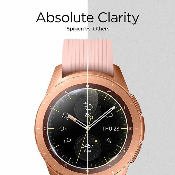 Захисне скло Spigen для Samsung Galaxy Watch (42mm) GLAS.tR Slim, 3шт (600GL25075) 600GL25075 фото