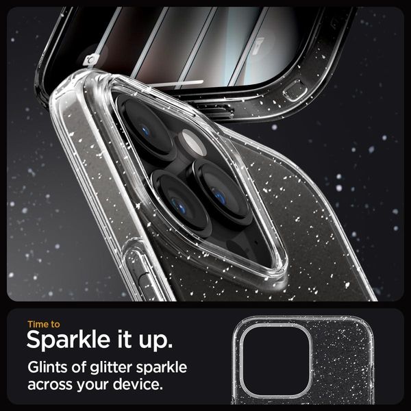 Чохол Spigen для iPhone 15 Pro Max - Liquid Crystal Glitter, Crystal Quartz (ACS06559) ACS06559 фото
