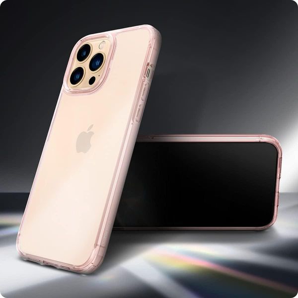 Чохол Spigen для iPhone 13 Pro (6.1") — Ultra Hybrid, Rose Crystal (ACS03264) ACS03264 фото