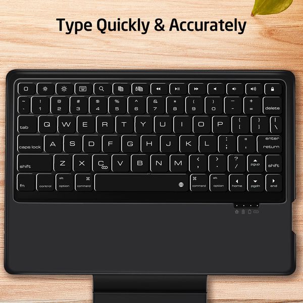 Чохол — клавіатура ESR для iPad Pro 12.9 (2018) Bluetooth Keyboard, Black (4894240084014) 84014 фото