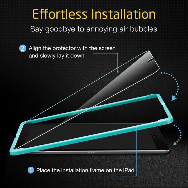 Захисне скло ESR для iPad 10.2/Air 10.5 Tempered Glass 1 шт., Clear (3C041915303) 97151 фото