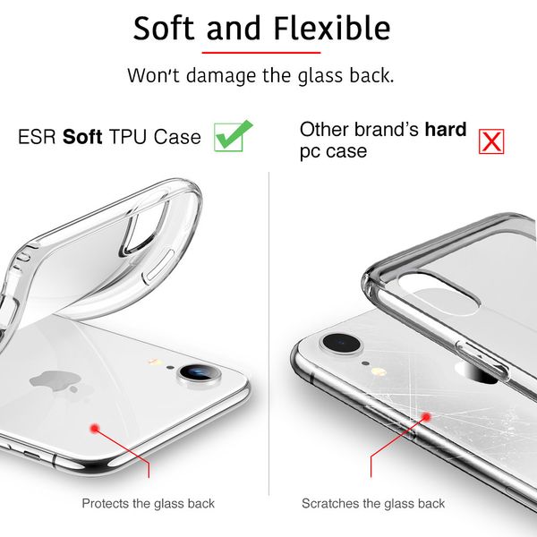 Чохол ESR для iPhone XR Essential Zero, Clear (4894240066874) 66874 фото