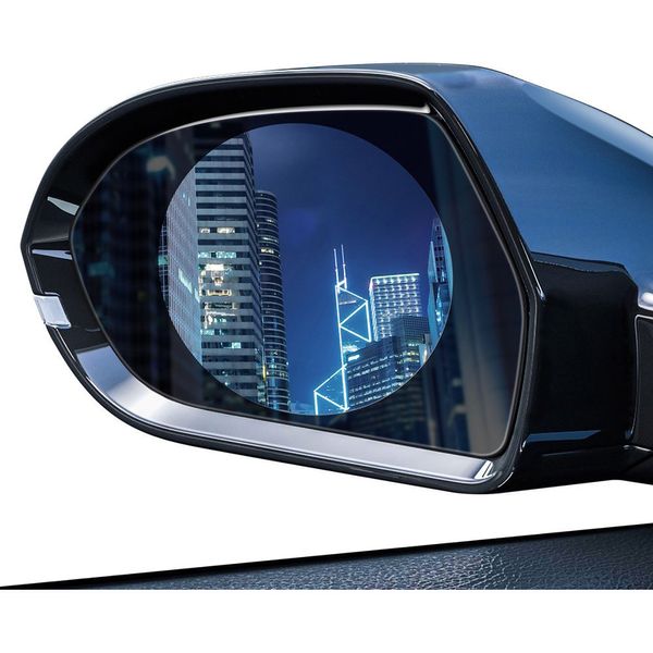 Плівка водовідштовхувальна для дзеркала Baseus Rainproof Film for Car Rear-View Mirror 95*95 мм, 2 шт (SGFY-B02) 297074 фото