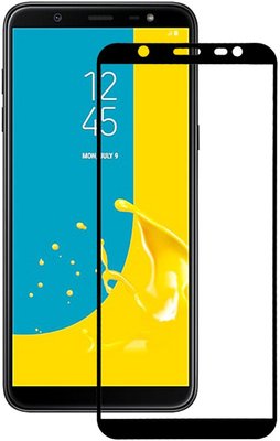 Защитное стекло Lion для Samsung Galaxy J8 2018 (J810) 3D Perfect Protection Full Glue, Black 1126439524 фото