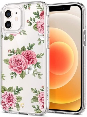 Чохол Spigen для iPhone 12 / iPhone 12 Pro — Ciel, Pink Floral (ACS01828) ACS01828 фото