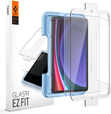 Защитное стекло Spigen для Galaxy Tab S9 Plus (12.4") - EZ FIT GLAS.tR (1 шт), Clear (AGL06999) AGL06999 фото