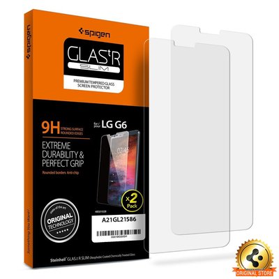 Защитное стекло Spigen для LG G6/G6+ (2шт) A21GL21586 фото