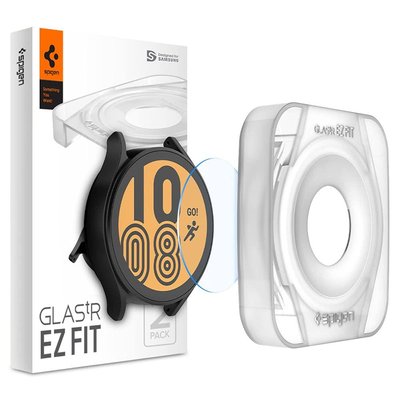 Защитное стекло Spigen для Galaxy Watch 4 (44mm) EZ FiT GLAS.tR (2шт), (AGL03429) AGL03429 фото