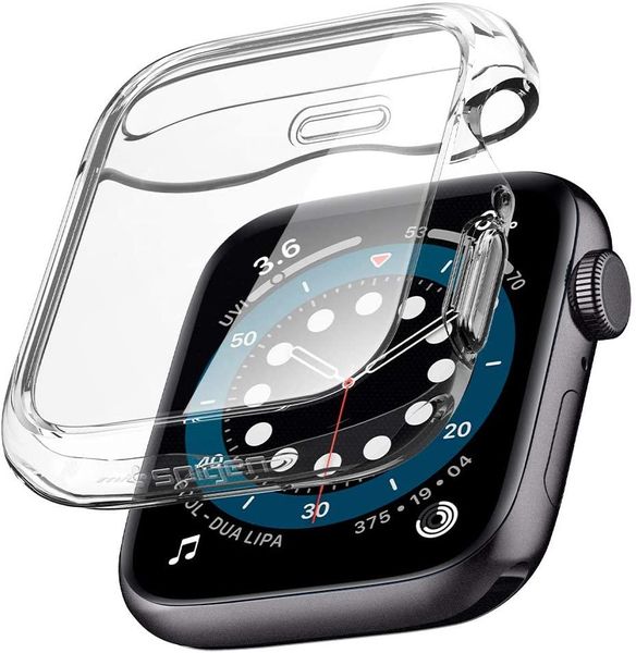 Чехол Spigen для Apple Watch 44 мм - Ultra Hybrid, Crystal Clear (ACS00428) ACS00428 фото