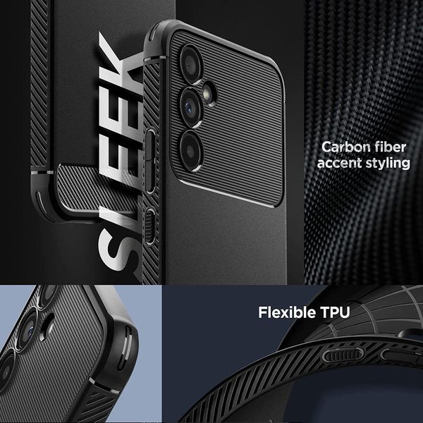 Чехол Spigen для Samsung Galaxy A54 5G - Rugged Armor, Matte Black (ACS05888) ACS05888 фото