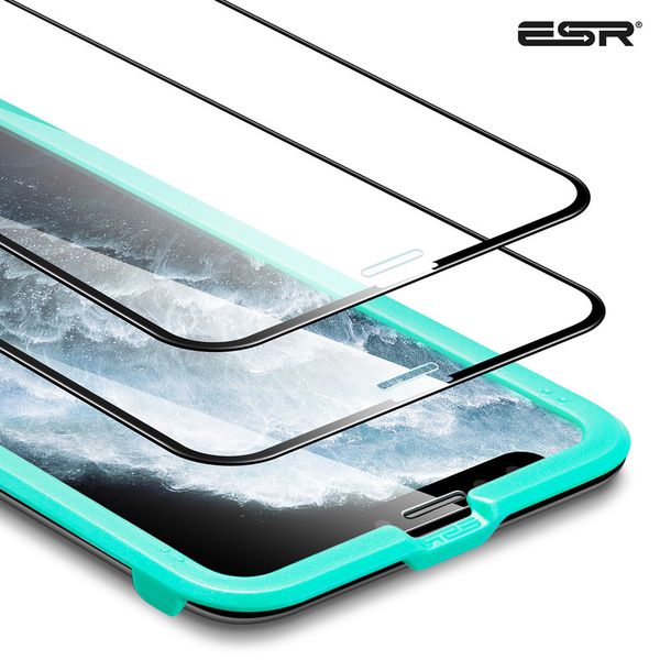 Захисне скло ESR для iPhone 11 Pro Max / XS Max Screen Shield 3D, 2 шт (3C03196030101) 85011 фото