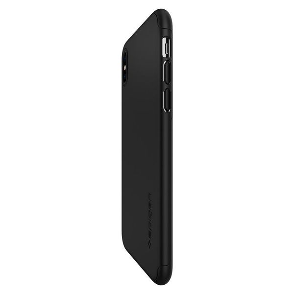 Чохол Spigen для iPhone X Thin Fit 360, Black (057CS22177) 057CS22177 фото