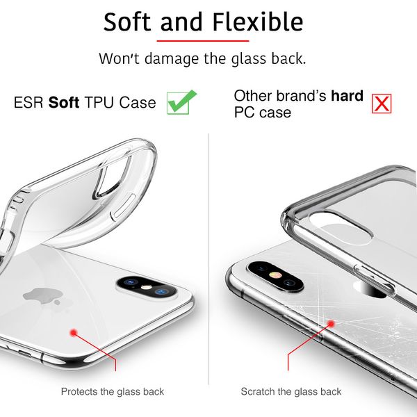 Чехол ESR для iPhone XS Max Essential Zero, Clear (4894240067376) 67376 фото