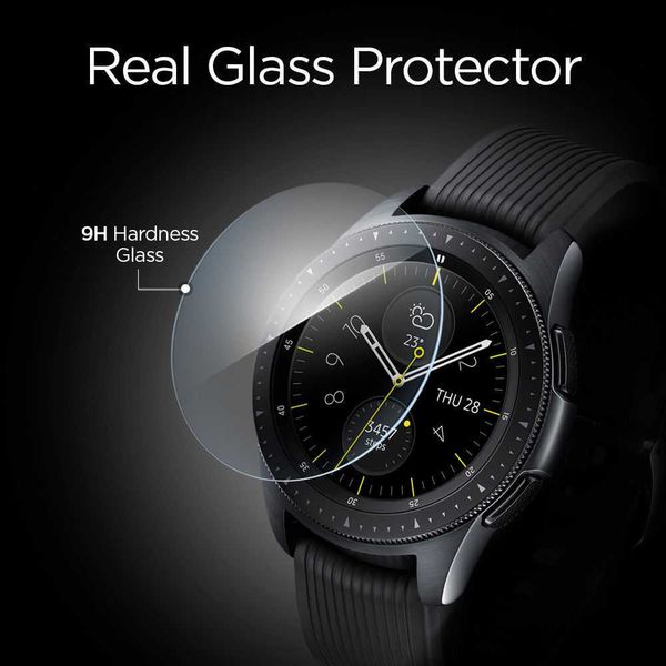 Захисне скло Spigen для Samsung Galaxy Watch (46mm) GLAS.tR Slim, 3шт (603GL25595) 603GL25595 фото
