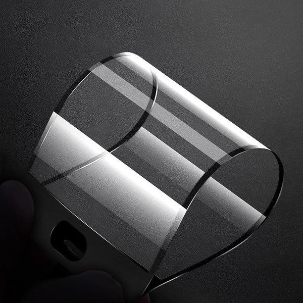 Захисне скло для iPhone SE 2020/8/7 HOFi PRO +(FLEX HYBRID) гібридне,Black HYBRID-7B фото